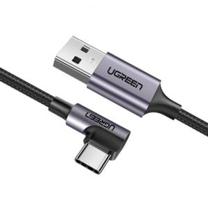 90도 C타입 고속충전케이블(2m/U-50942/유그린)
