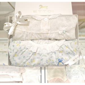 (에뜨와) (07s31768M) (백일돌선물)올리비아반소내의V제인반소내의(2벌세트) (유아/출산/백일/돌선물/조카선물)