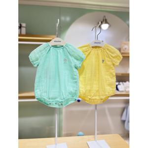 압소바HM (쌍둥이선물) 젠젠 반소 바디슈트 2벌세트(25년SS) (Q2A2310628)