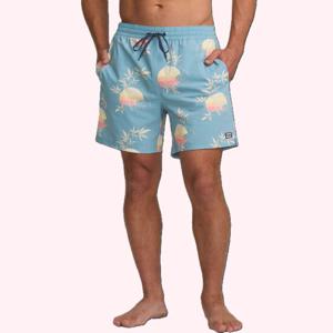 빌라봉 남성 굿 타임 16인치 보드쇼츠 AF11BS005WBL