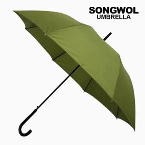 [송월우산]컬러무지 곡자60 2개세트