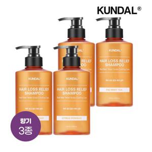 쿤달 맥주효모 탈모 샴푸 500ml x4개