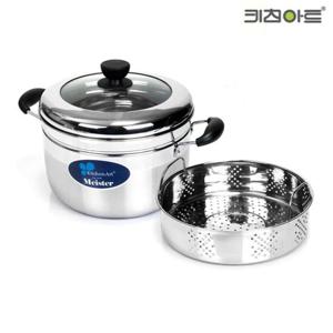 [알티피아]키친아트 냄비 마이스터 일식찜기 24cm 찜솥 찜냄비