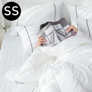 해피니 테라피 M2 호텔 차렵 이불 패드세트 슈퍼싱글 SS (화이트)