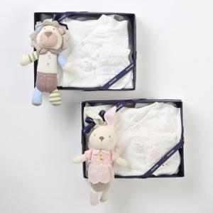 [압소바]타트텐셀배냇가운&손싸개&애착인형세트(AZB10116-SET)