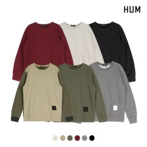 [HUM][HUM]유니) 3단쭈리CVC 베이직 맨투맨(H175H050A)