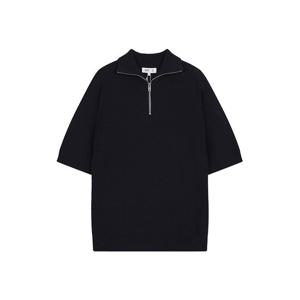 [지이크]린넨혼방 반집업 풀오버 네이비 (PGUCD8045)