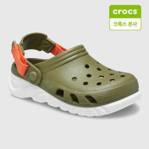 [크록스 본사] 크록스 듀엣 맥스 클로그 키즈 남여공용 알로에 (208774-3UA)