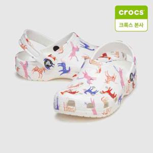 [크록스] 클래식 캐릭터 프린트 클로그 키즈 209695-9CD