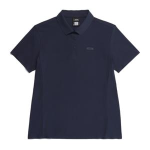 내셔널지오그래픽 N252WPL280 여성 마이아 심리스 슬림핏 카라티 NAVY