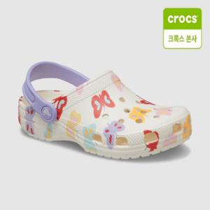 [크록스 본사] 클래식 버터플라이 그래픽 토들러 초크 211263-0WV