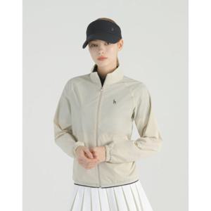 헤지스골프  (HWJU5B301I1)  25SS 베이지 여성 에센셜 여름 홑겹 바람막이