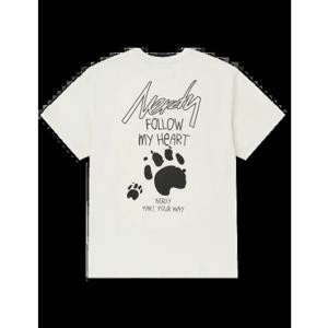 [널디] 풋프린트 반팔 티셔츠 PNEU25ST23 FOOTPRINT S S T-SHIRT