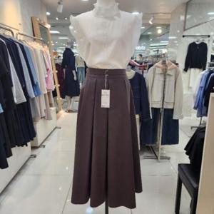 리안뉴욕 DP01 A라인 핀턱 스커트 RTDWSK030
