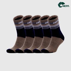 네파 펄트 서페스 쿠션 크루삭스 브라운 L 5팩 NPCFCCRL-BR5