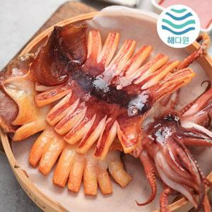 [해다원][국내가공]해를품은 반건조오징어 왕특대10미(1.9~2.2kg)