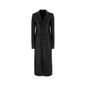발렌시아가 코트 830792TSS01 1000 Black