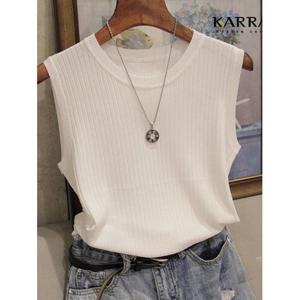 [카라]KARRA 골지라운드슬리브리스니트_A3F0920