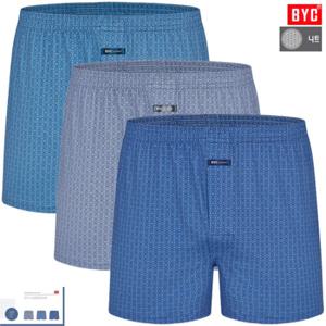 BYC격자무늬패턴니트짜임남팬티3매입MCF2230