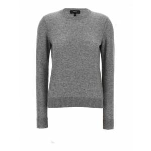 [THEORY] 여성 크루 넥 캐시미어 스웨터 J0118711PGM Grey /8