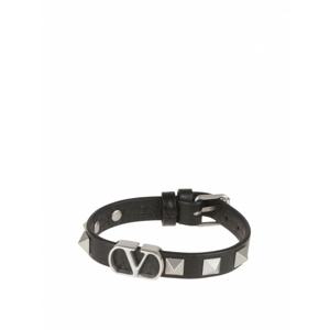[VALENTINO] 남성 팔찌 Brangles 레더 YJ0S46JST0NO 블랙 /8