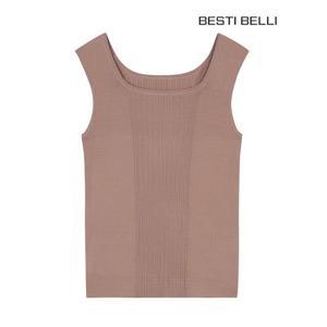 [베스띠벨리]스퀘어 립 슬리브리스 풀오버 베이지 BGUCE2908