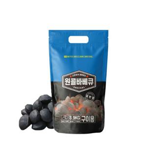 [꾸버스] 원콜오리지널 3.9kg - 캠핑바베큐숯