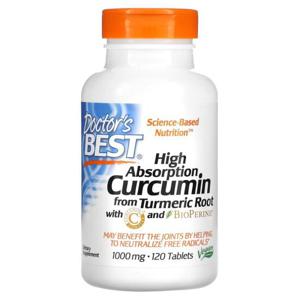 Doctors Best 닥터스베스트 하이 앱소프션 커큐민 1000mg 120정