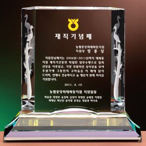 크리스탈 상패 GM0625 중형 공로패 감사패 재직기념패