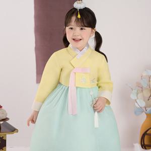[예가한복] WN7054 세아나래 여아한복/아동한복