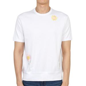 톰브라운 남성 반팔티셔츠 MJS208E J0055 100