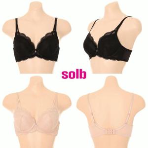 솔브 SBRD123E 부드럽게 트리플본 브라 E컵