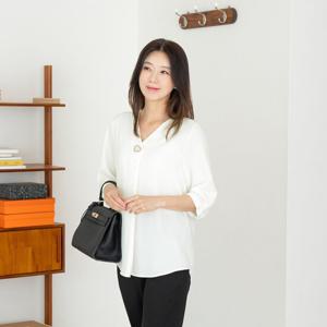 엄마옷 마담4060 센스블라우스-ZBL2504025-