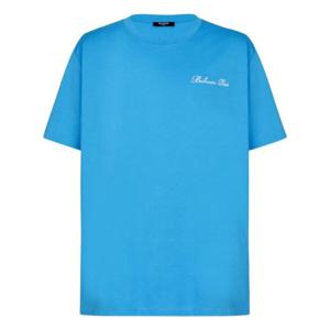 발망 반팔 티셔츠 DH0EG010BC68 SME SKY BLUE