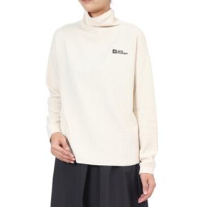여성 와플폴라 롱슬리브티셔츠 A62502-A0028 잭울프스킨