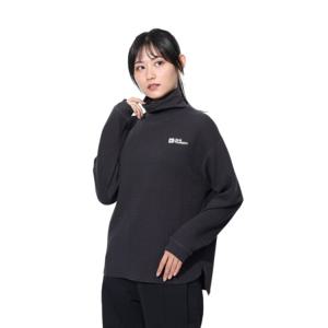 여성 와플폴라 롱슬리브티셔츠 A62502-6350 잭울프스킨