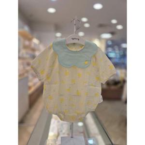 아가방 세이브존03 아가방 빠나 7부 바디수트(턱받이) AG01S317514A