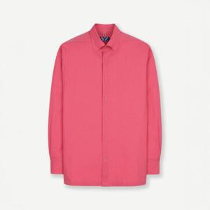 [예작(셔츠)]리플서커 와이드 베이직 카라 셔츠 (YJESUA597)