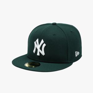 [뉴에라] MLB 뉴욕 양키스 베이직 사이즈캡 다크 그린(14561925)