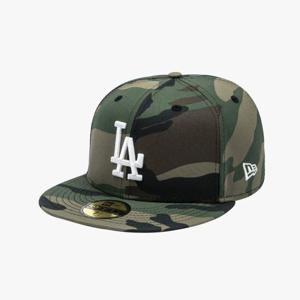 [뉴에라] MLB LA다저스 베이직 사이즈캡 우드랜드 카모(14561928)