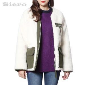 [시에로]리버시블 덤블링 브이넥 점퍼 SF4LTF376