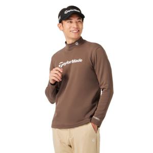 남성 골프웨어 보온 T-HEAT 블러쉬드 긴팔 모크넥 셔츠 U26802-UN366 테일러메이드