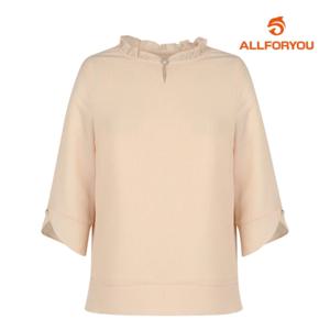 [올포유][올포유] 여성 넥프릴 진주 단추 장식 블라우스 ALBLL34