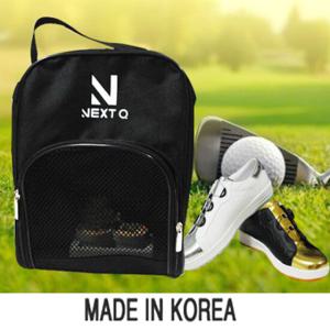 [망사처리-공기순환]넥스트큐 Q001 골프신발 가방 주머니