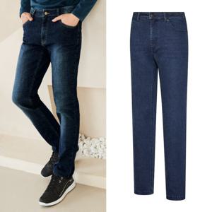 비티알 남성 겨울 기모 데님 바지 히키M(S)(남) BSP9601M