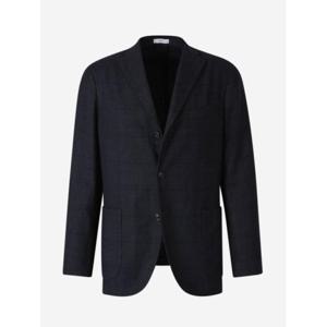 볼리올리 자켓 N2902JFA0434 784AZUL CUADRO ANTRACITE GREY
