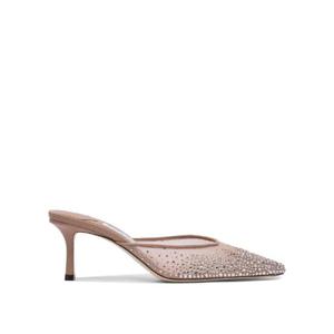 JIMMY CHOO   tran.TITL  VIVI 65NYTBALLET PINK/BALLET PINK