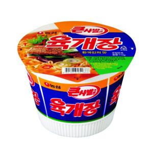 농심 육개장 큰사발 110g x16개입