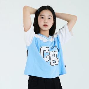 [더데이걸]스포티 크롭 티 TGRA24305 [모다아울렛 남양주점]