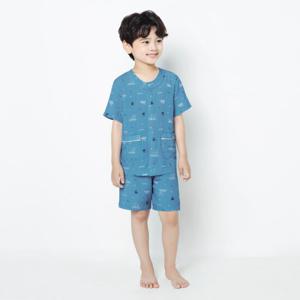 BYC 남 아동 반팔 실내복 여름 잠옷 세트 NRG0001